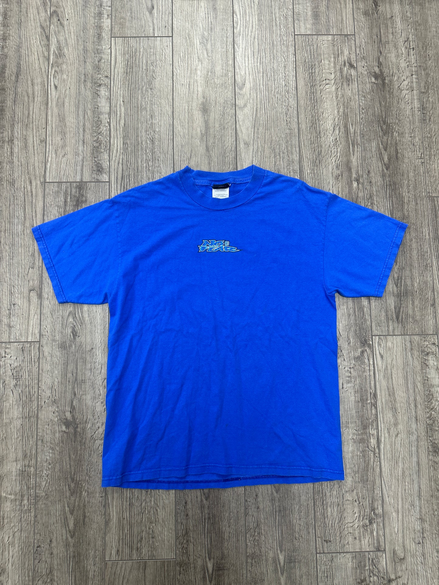 Vintage No Fear Blue tee Size L