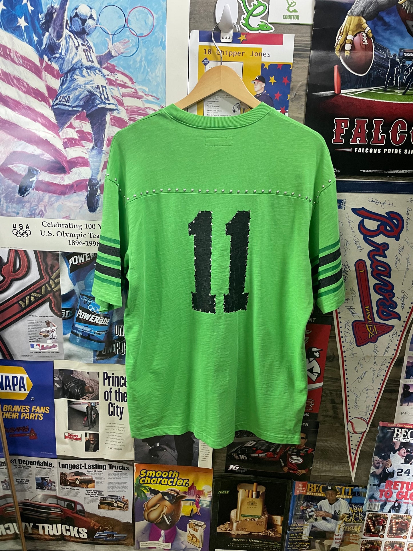 L - Supreme Studded S/S Football Top
