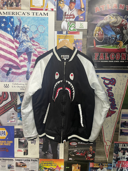 BAPE Shark Face Souvenir Bomber L