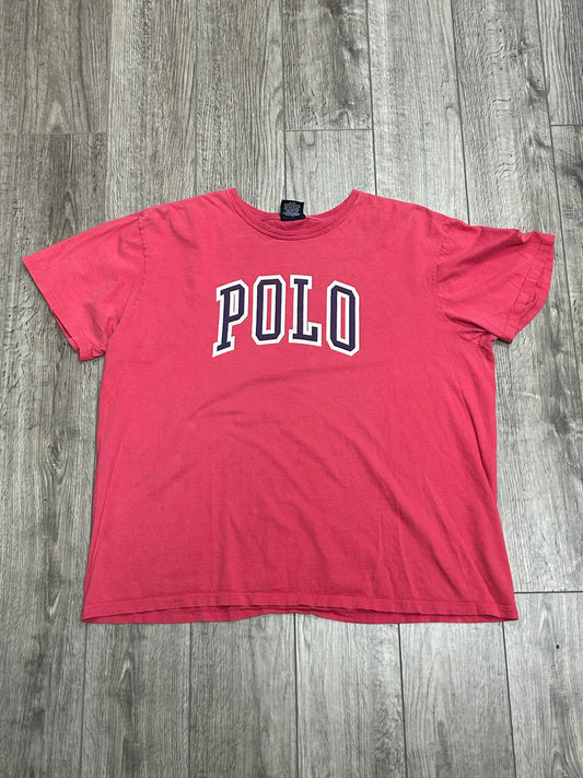 Polo Sport Red Tee Size XL