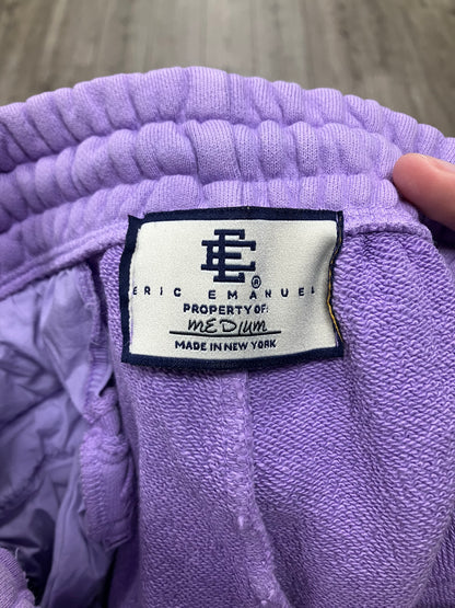 Eric Emmanuel Sweatpants Lavender Size Medium
