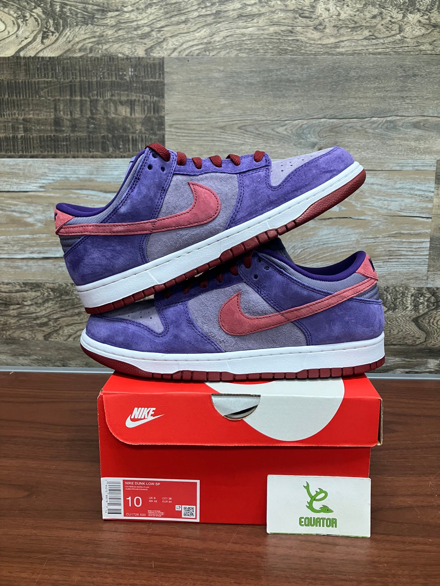 Dunk Low Plum Size 10