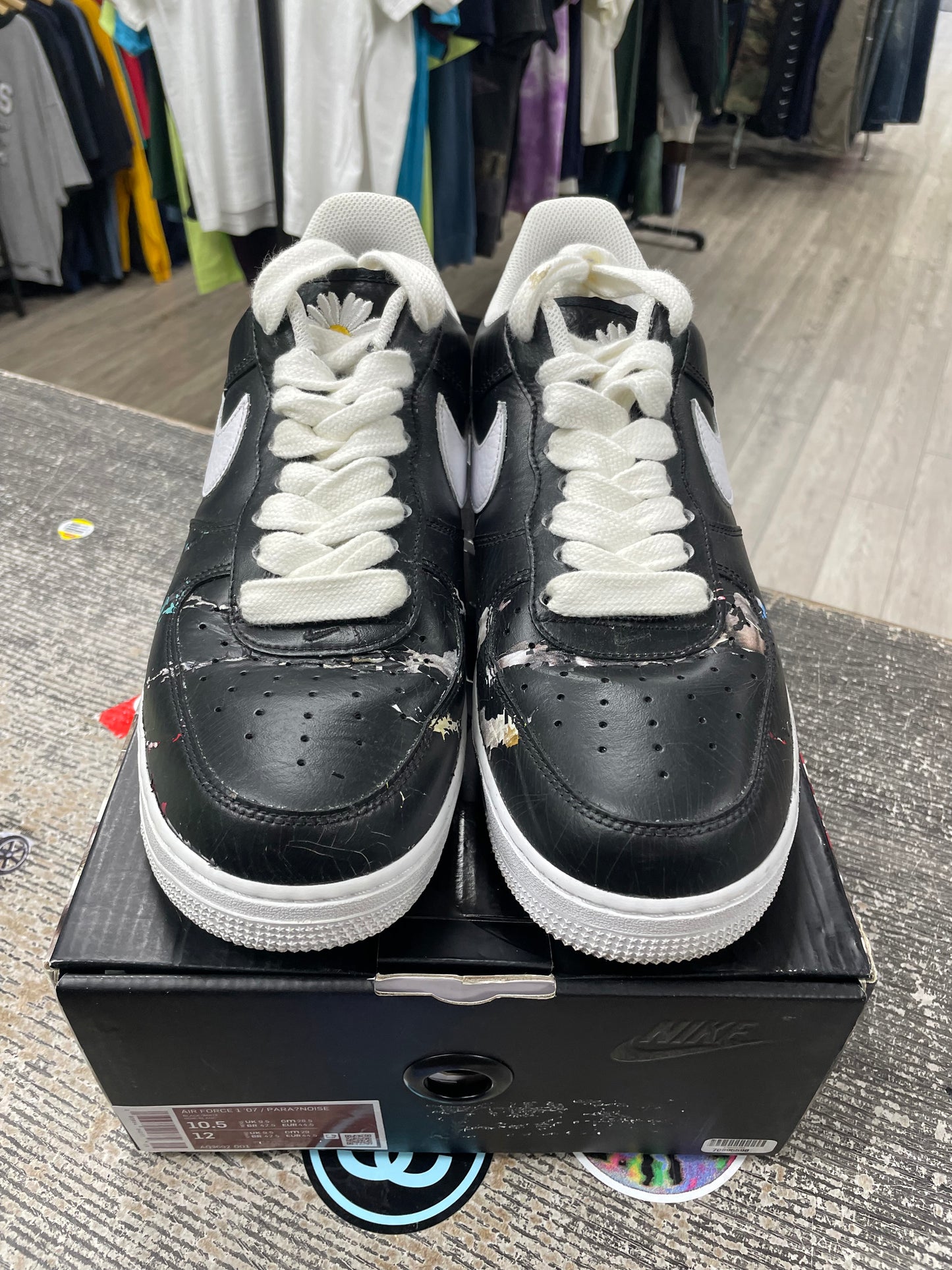 Nike Air Force 1 G-Dragon Peaceminusone Para-Noise Size 10.5