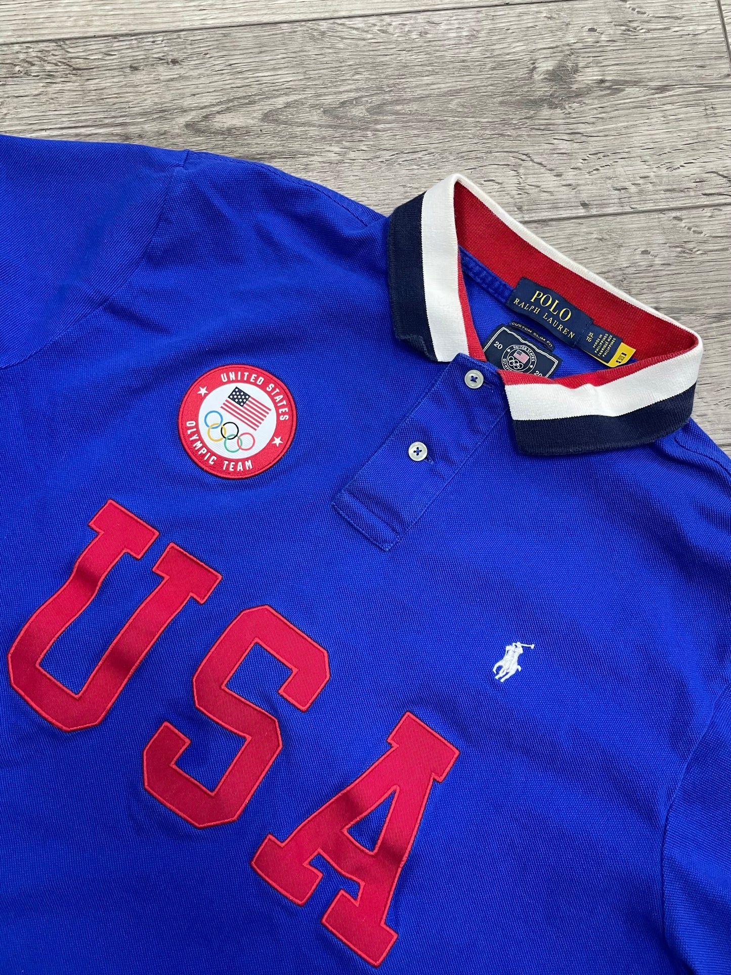 2020 Olympic Polo Ralph Lauren Polo Shirt XL