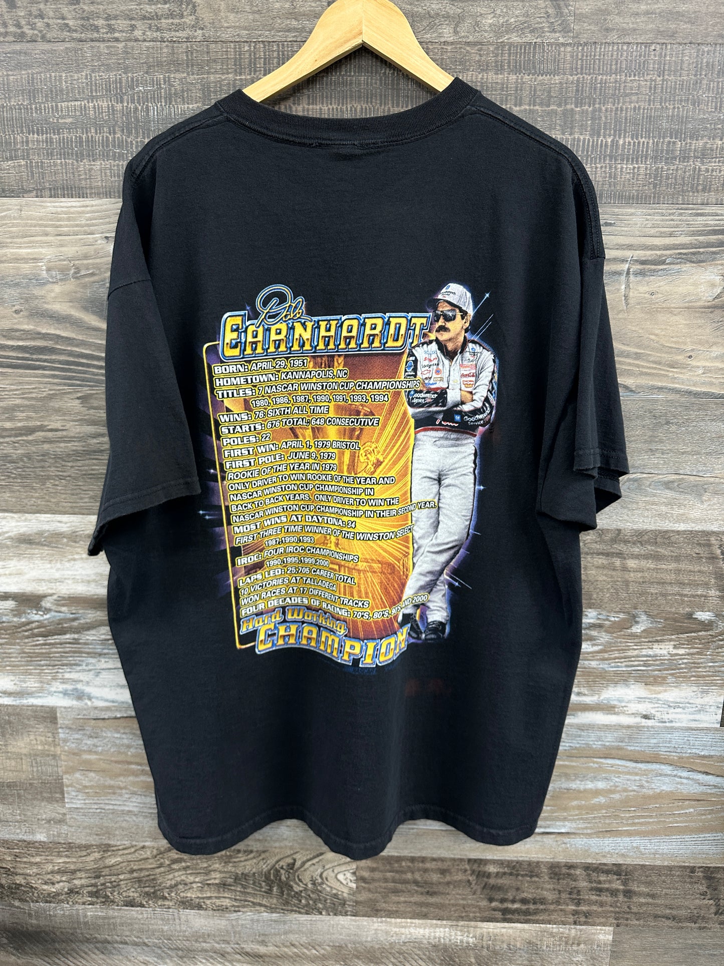 Vintage Dale Earnhardt Sr NASCAR Tee Size 2XL