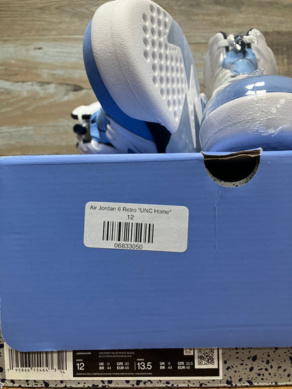12-Air Jordan 6 Retro UNC Blue