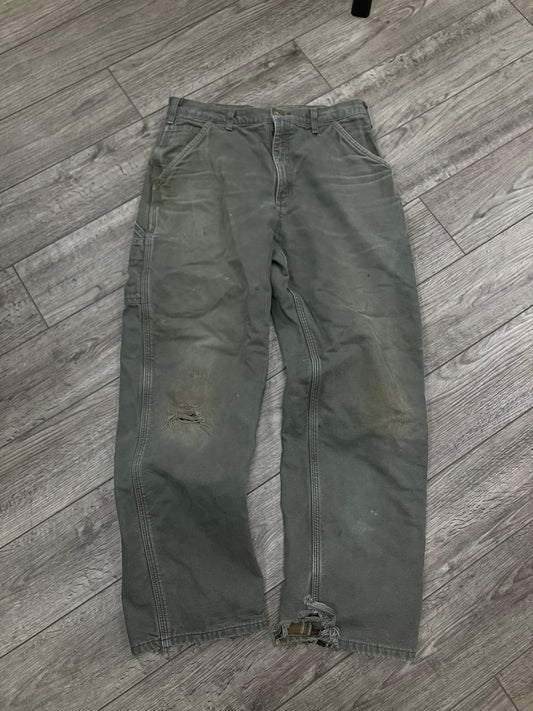 30 - Vintage Carhartt plaid Workwear pants