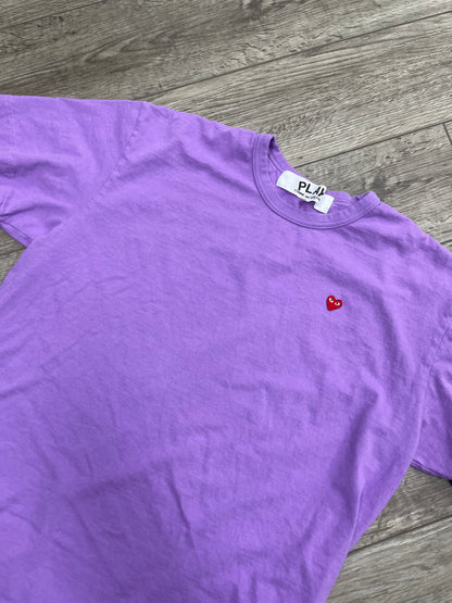 CDG Small Heart Crewneck T-Shirt XXL
