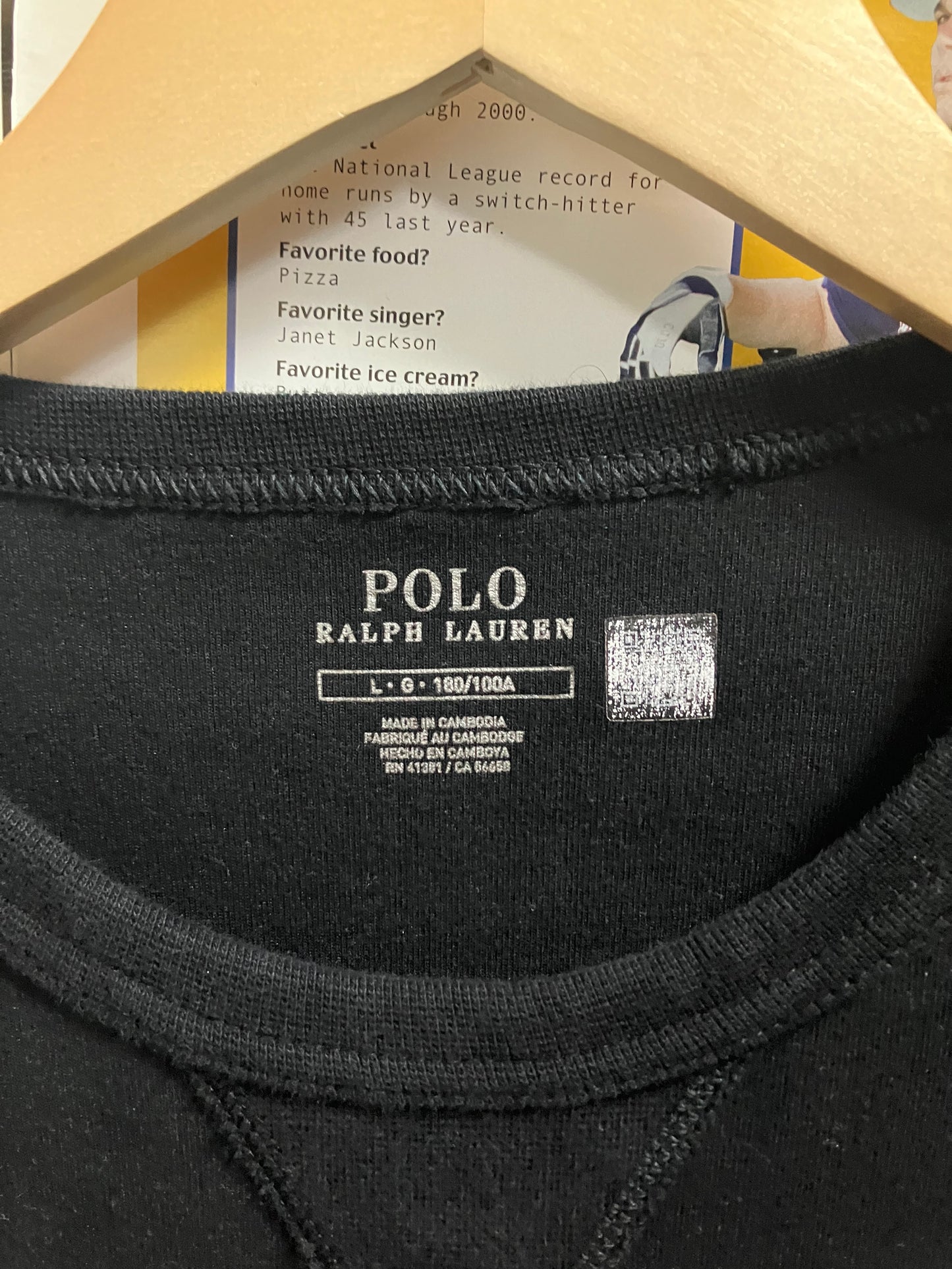 L - Polo By Ralph Lauren Camo Big Pony Crewneck