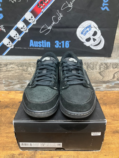 12 - Jordan 1 Retro Low OG SP Travis Scott Black Phantom