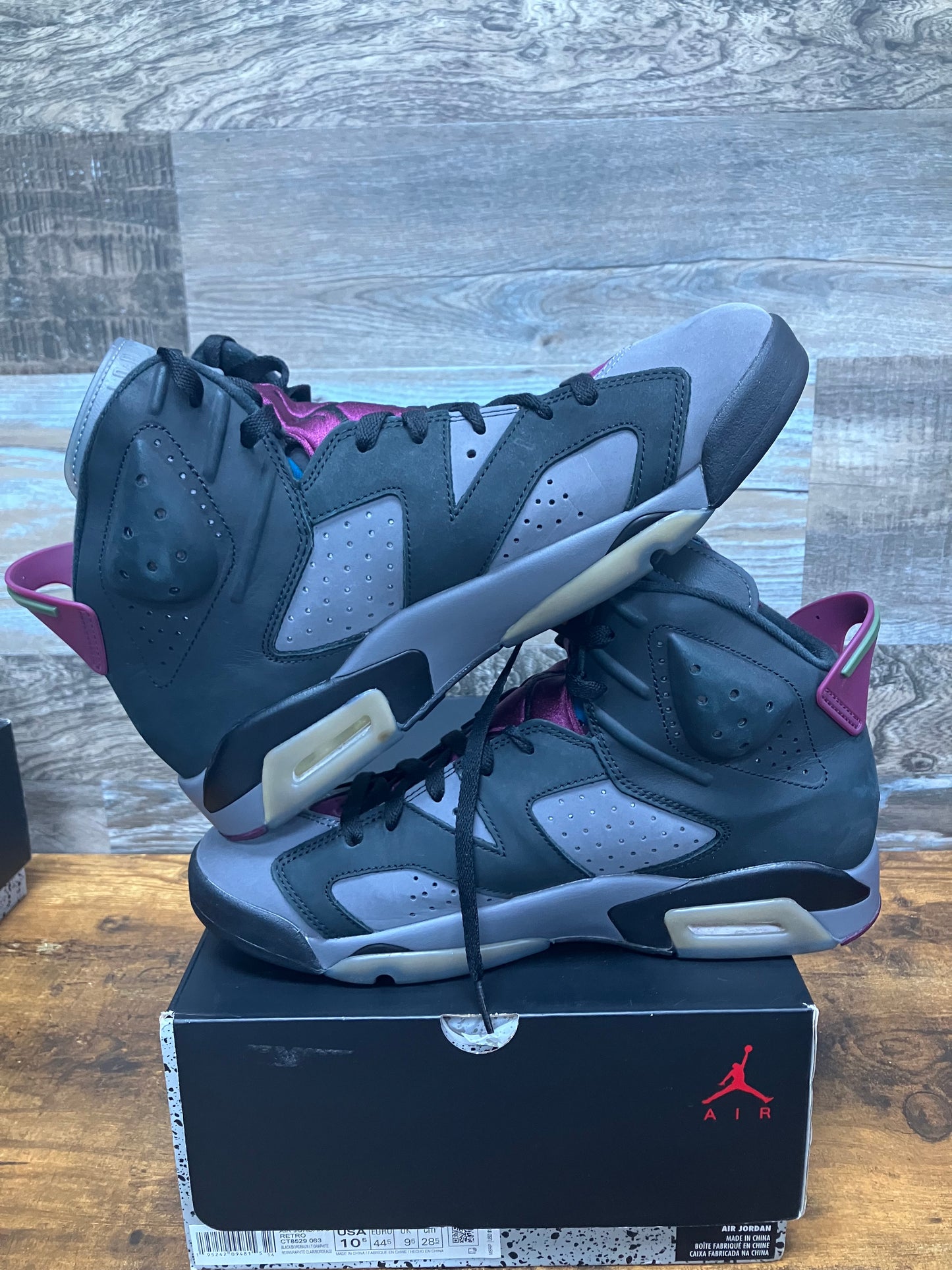 Jordan 6 Bordeaux Size 10.5