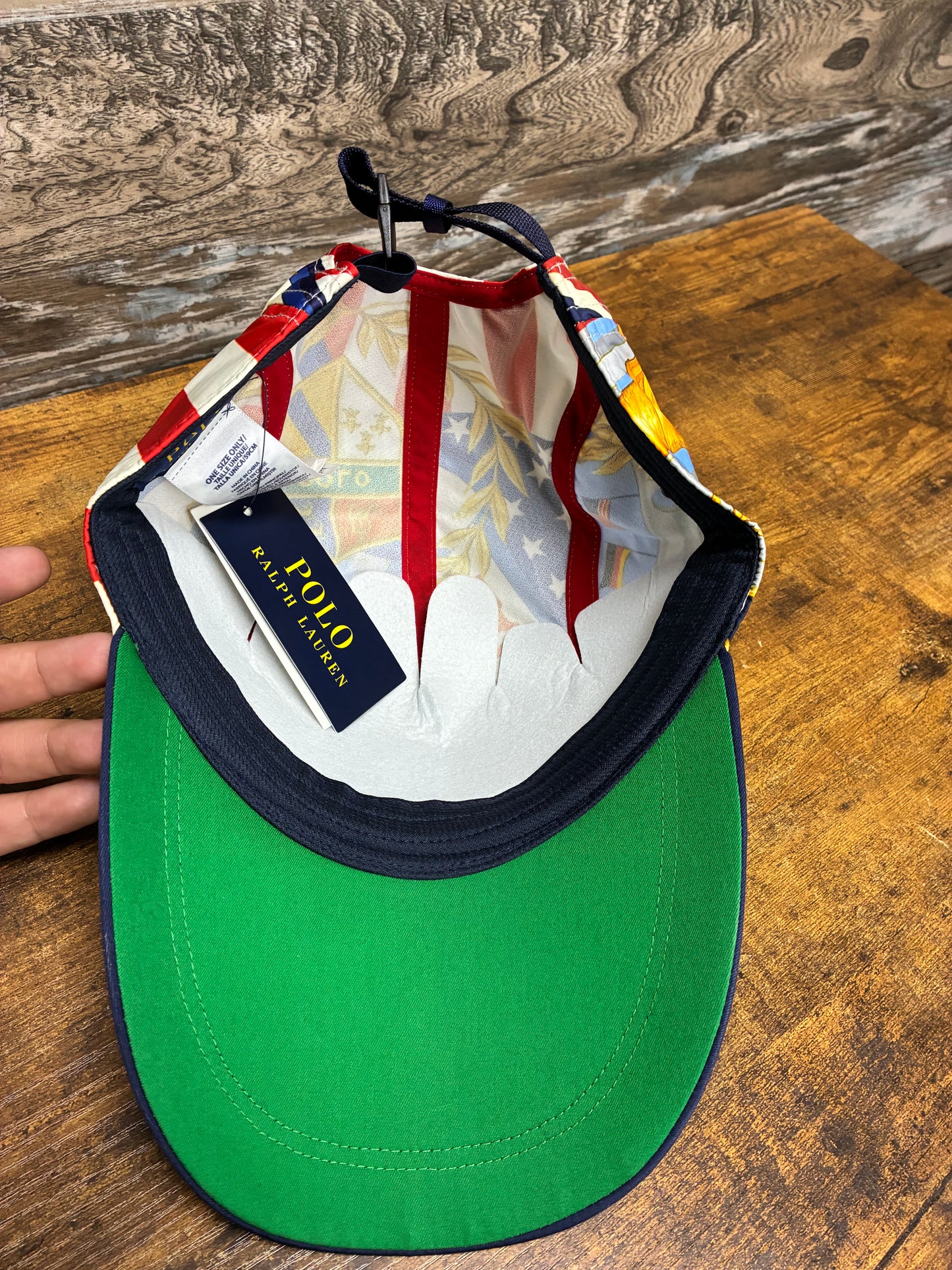 OS - Polo Ralph Lauren Chariots of Fire 5-panel long bill hat