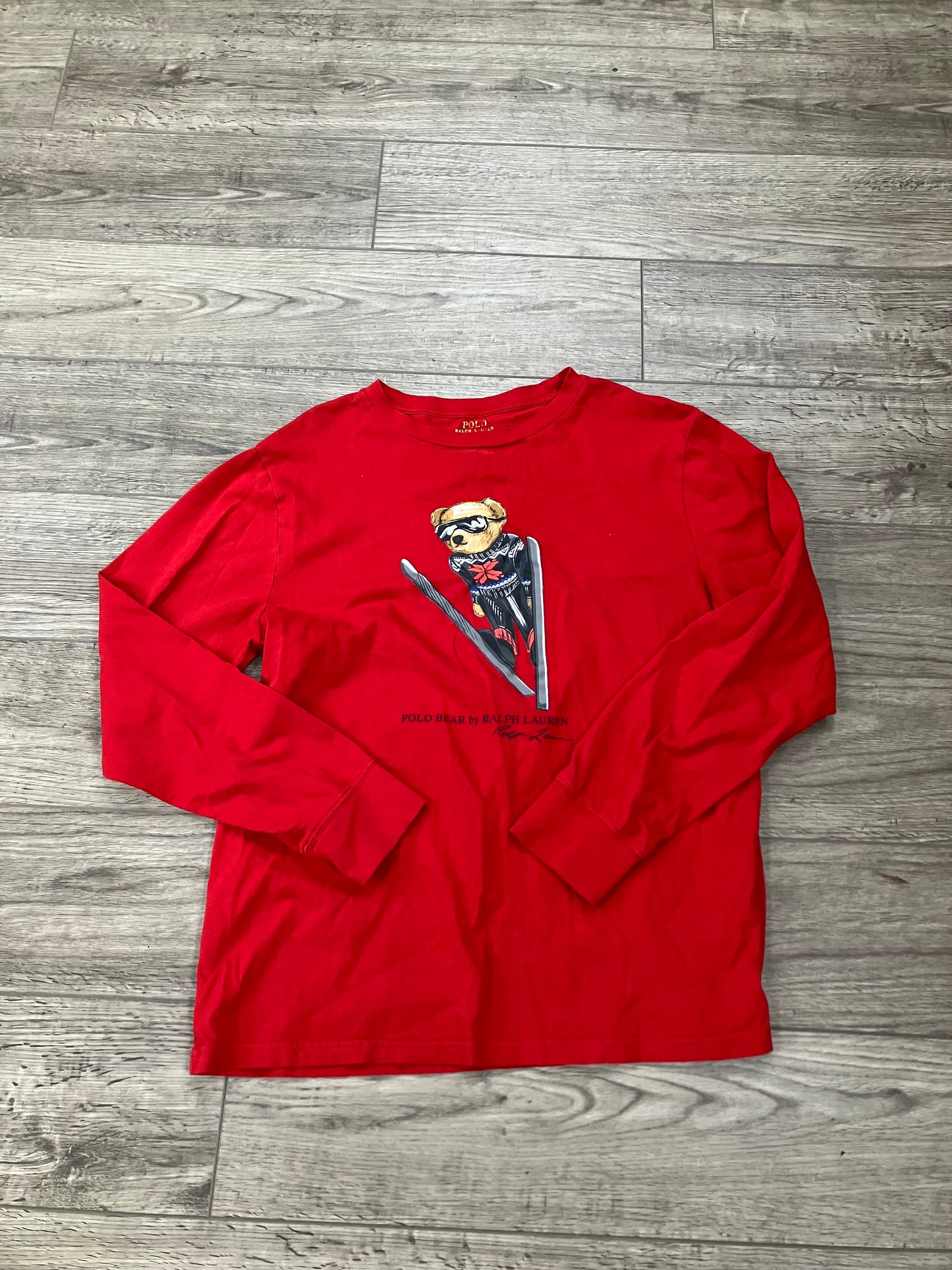 Polo Ski Bear Long Sleeve Size XL