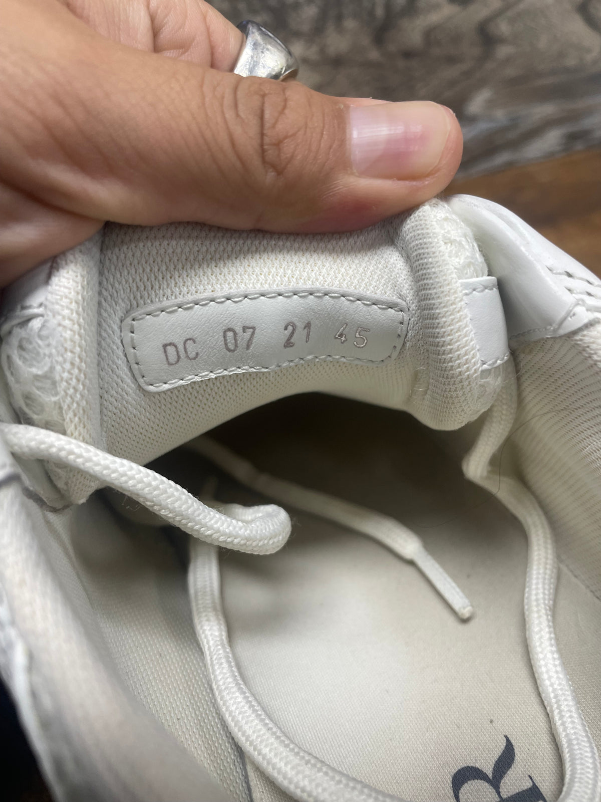 45 - Dior B22 White/Grey sneaker
