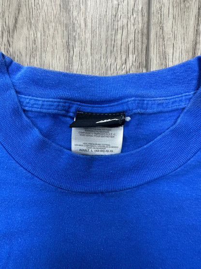 Vintage No Fear Blue tee Size L