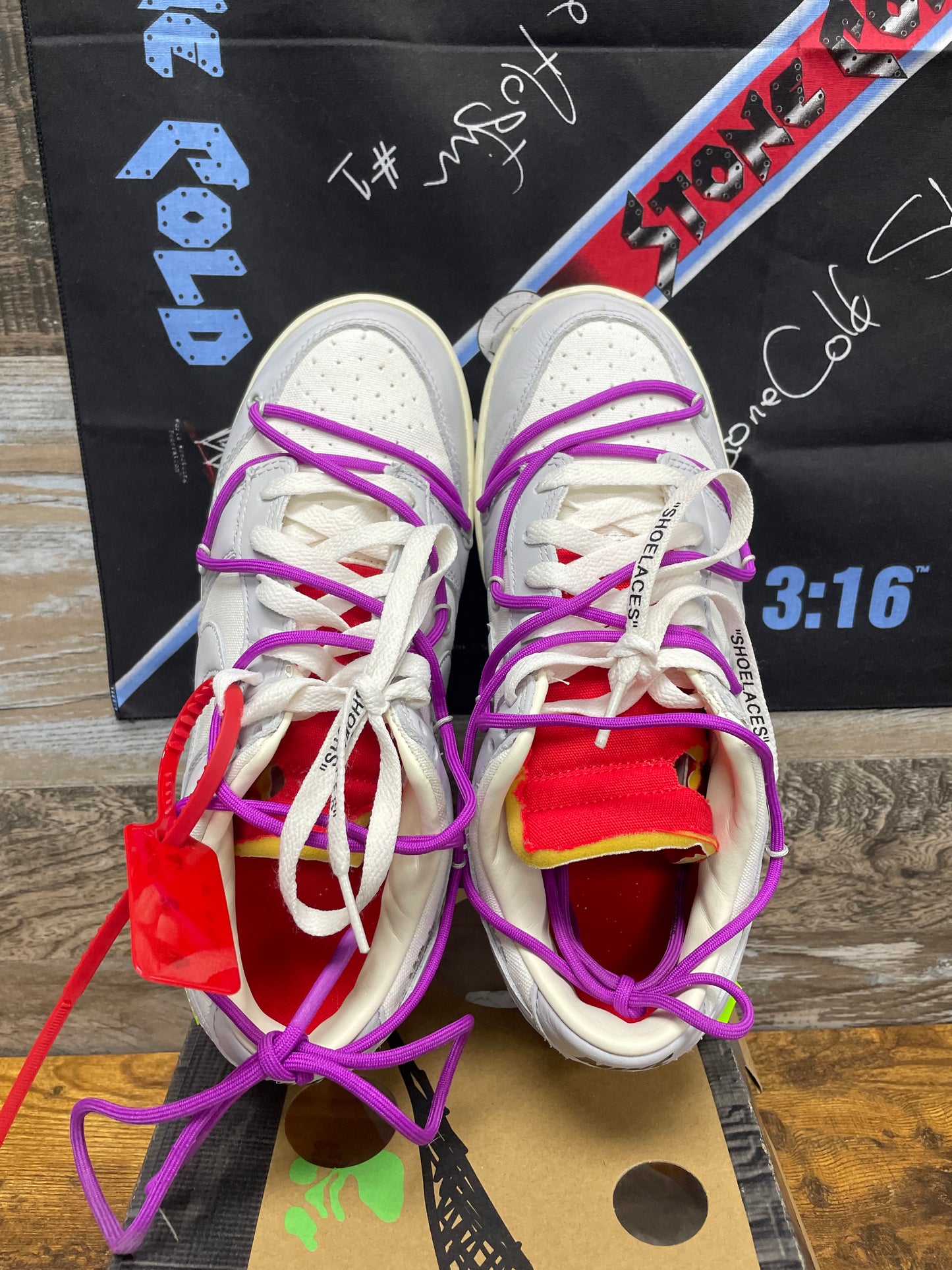 8.5 - Off White Lot Dunk 45/50