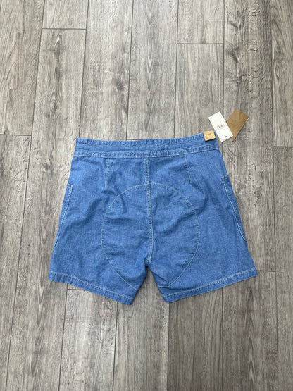 RRL Indigo Cotton-Linen Chambray Shorts
