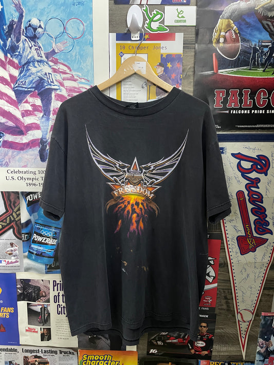 XL - Vtg Harley-Davidson "Freedom" Tee