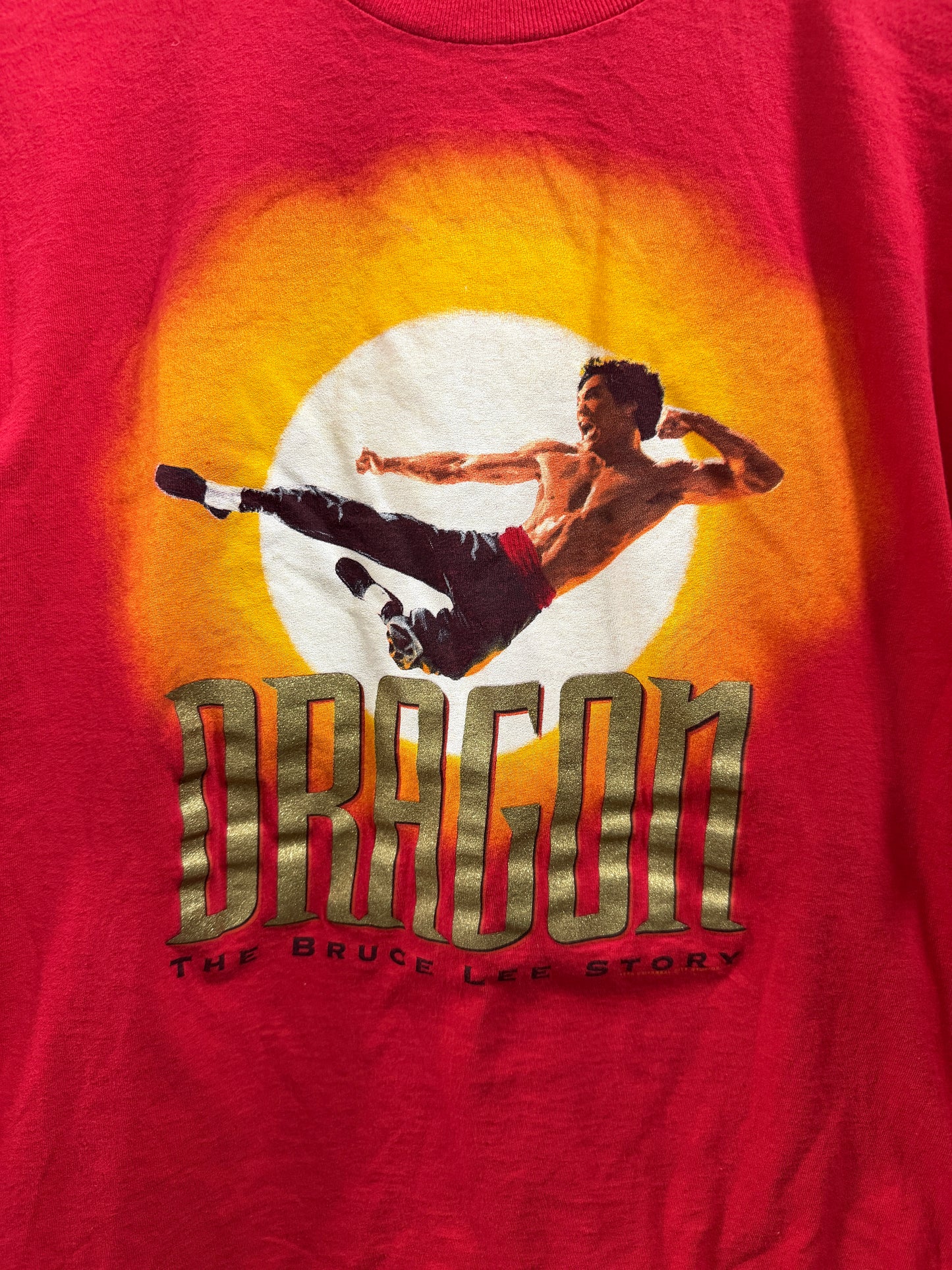 L - Bruce Lee Dragon The Bruce Lee Story Tee