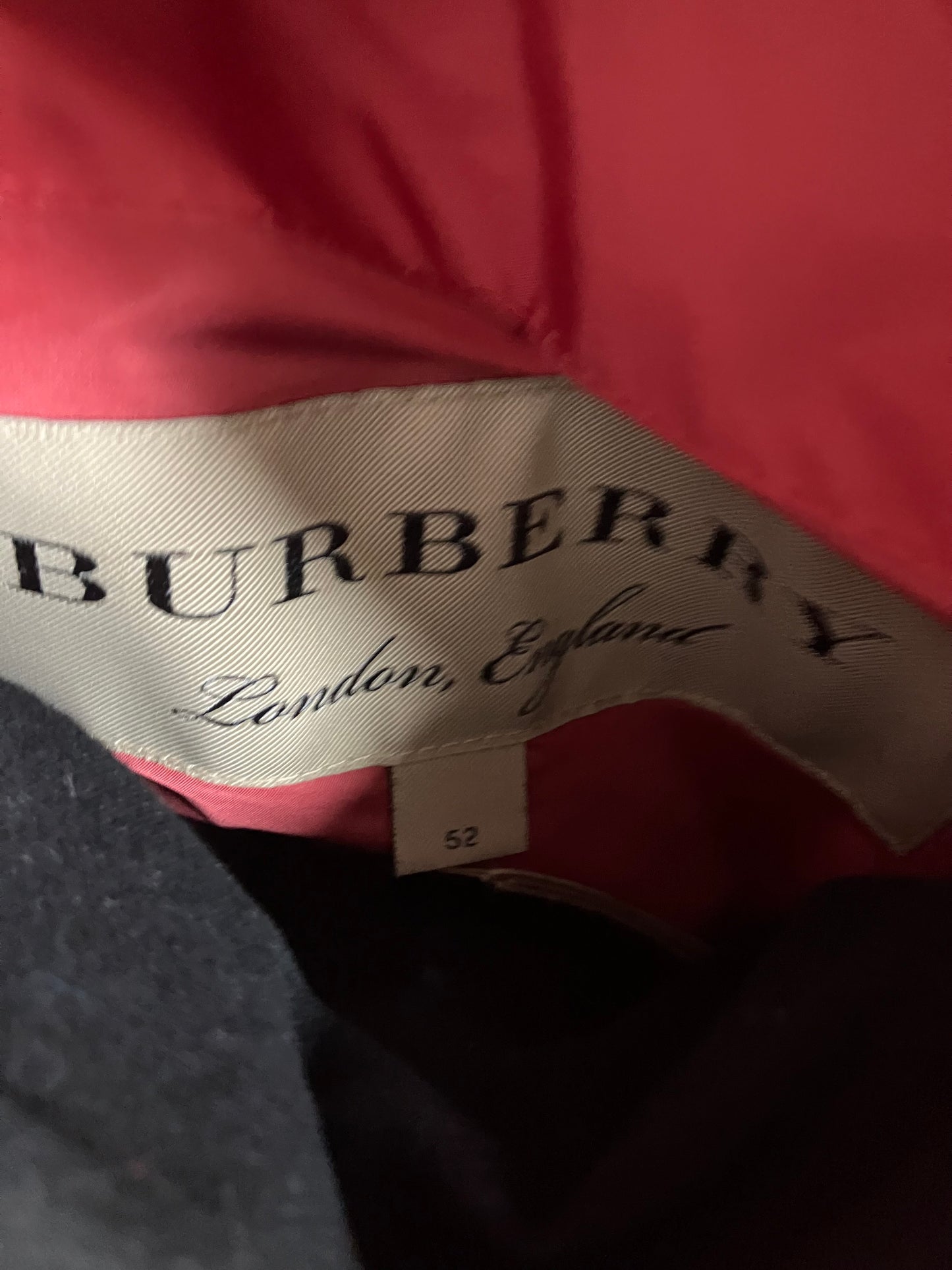 Burberry Reversible Puffer Jacket Size 52/L