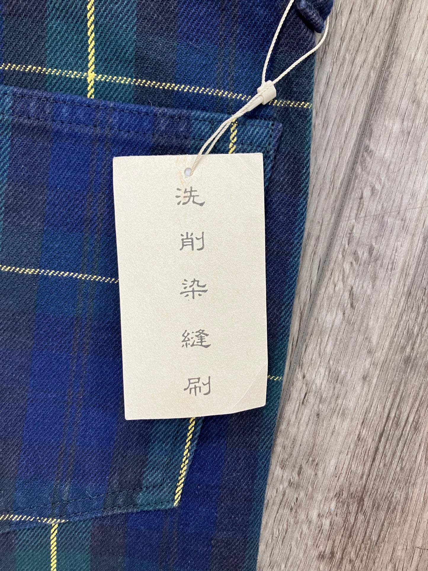 Kapital Tartan Check Monkey Cisco Size 34