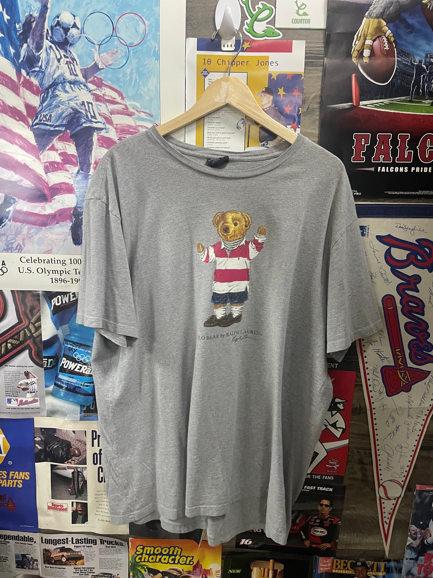 XL - Polo by Ralph Lauren By Ralph Lauren Bear rugby Tee