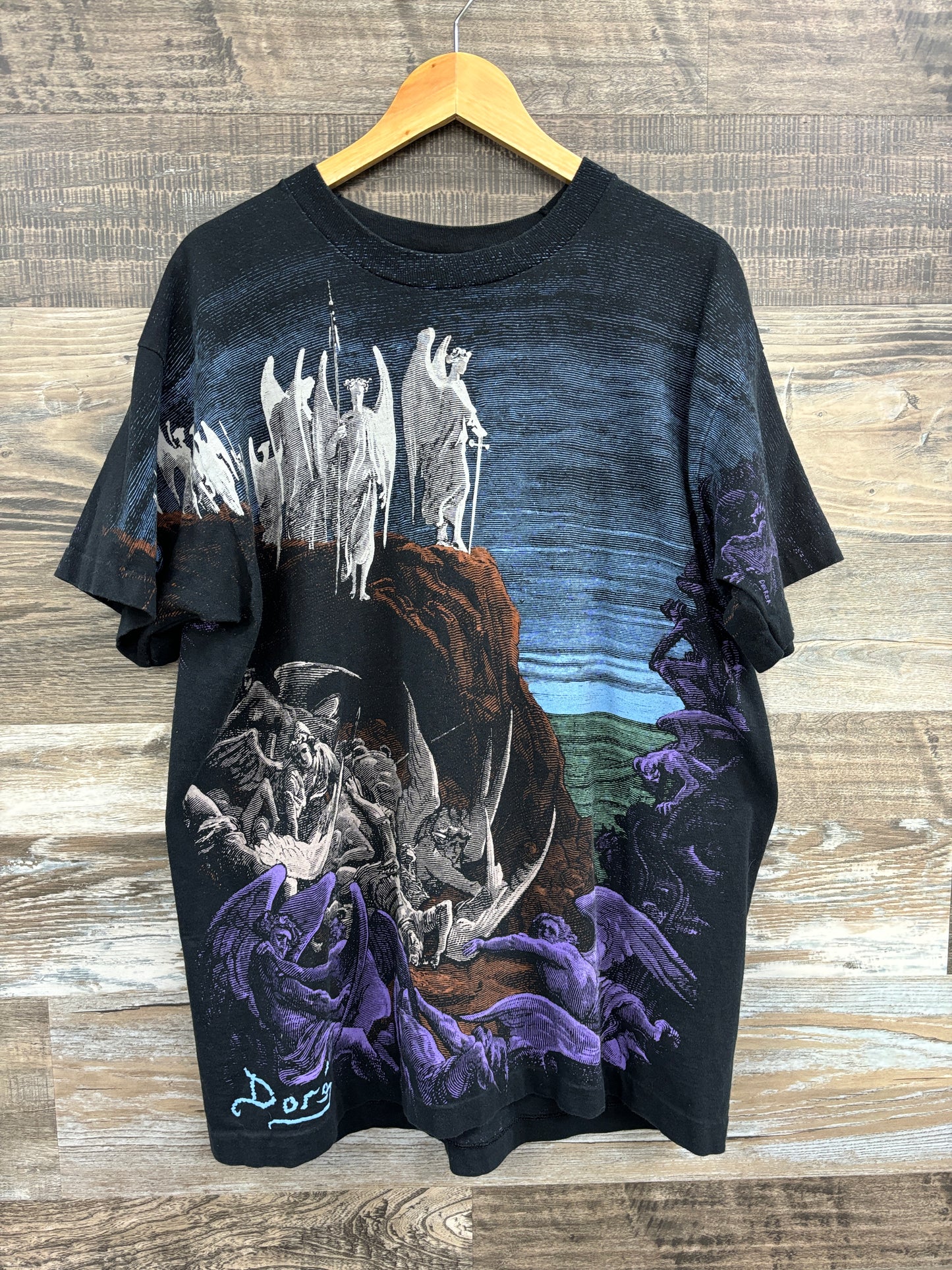 Liquid blue Gustave Dore vintage tee