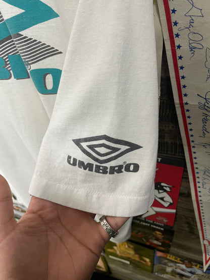 XL - Vtg Umbro Datagraphic soccer Tee