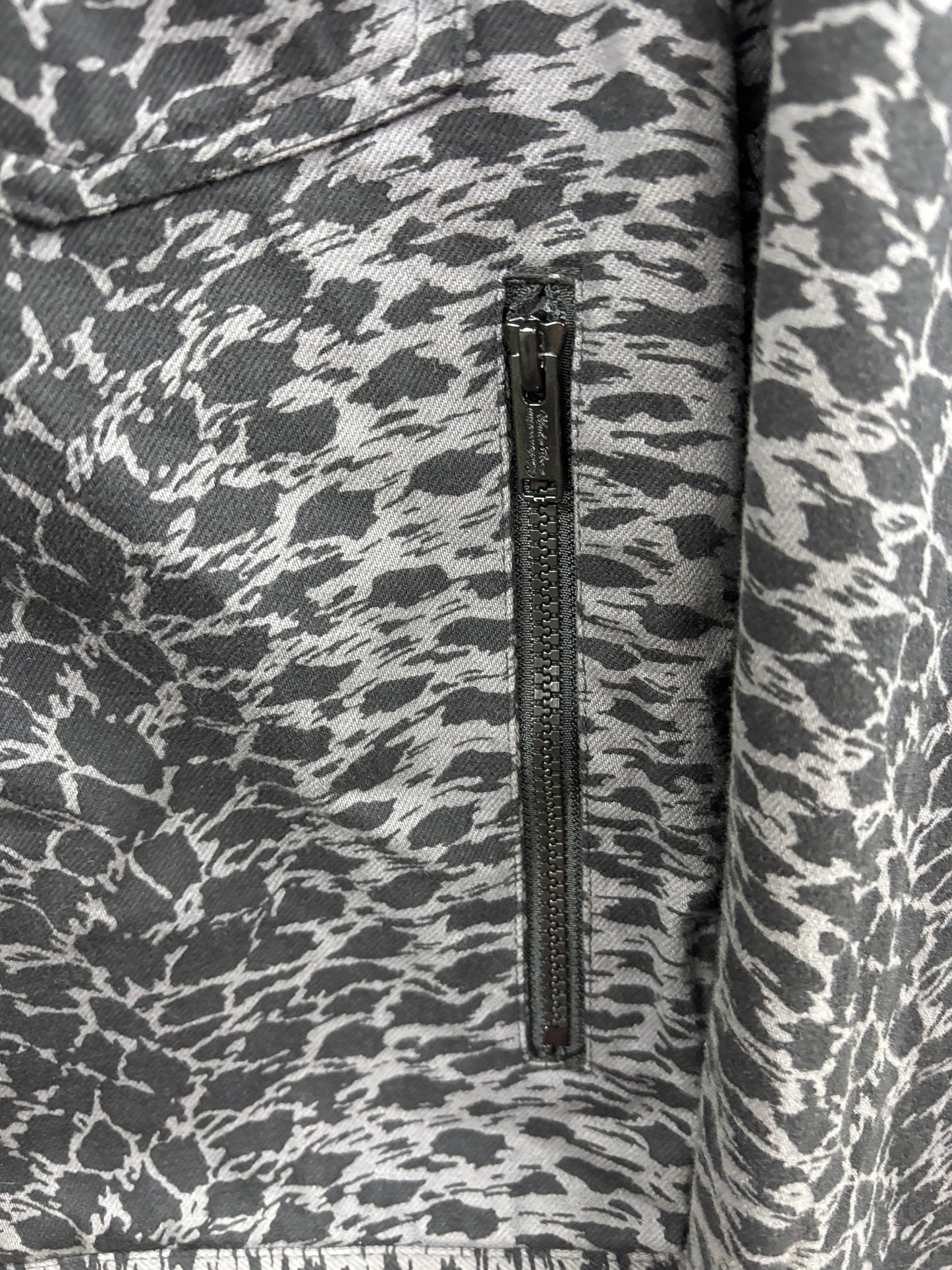 Undercover Cream Soda Leopard Print Trucker Jacket
