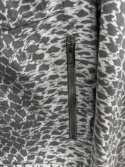 Undercover Cream Soda Leopard Print Trucker Jacket