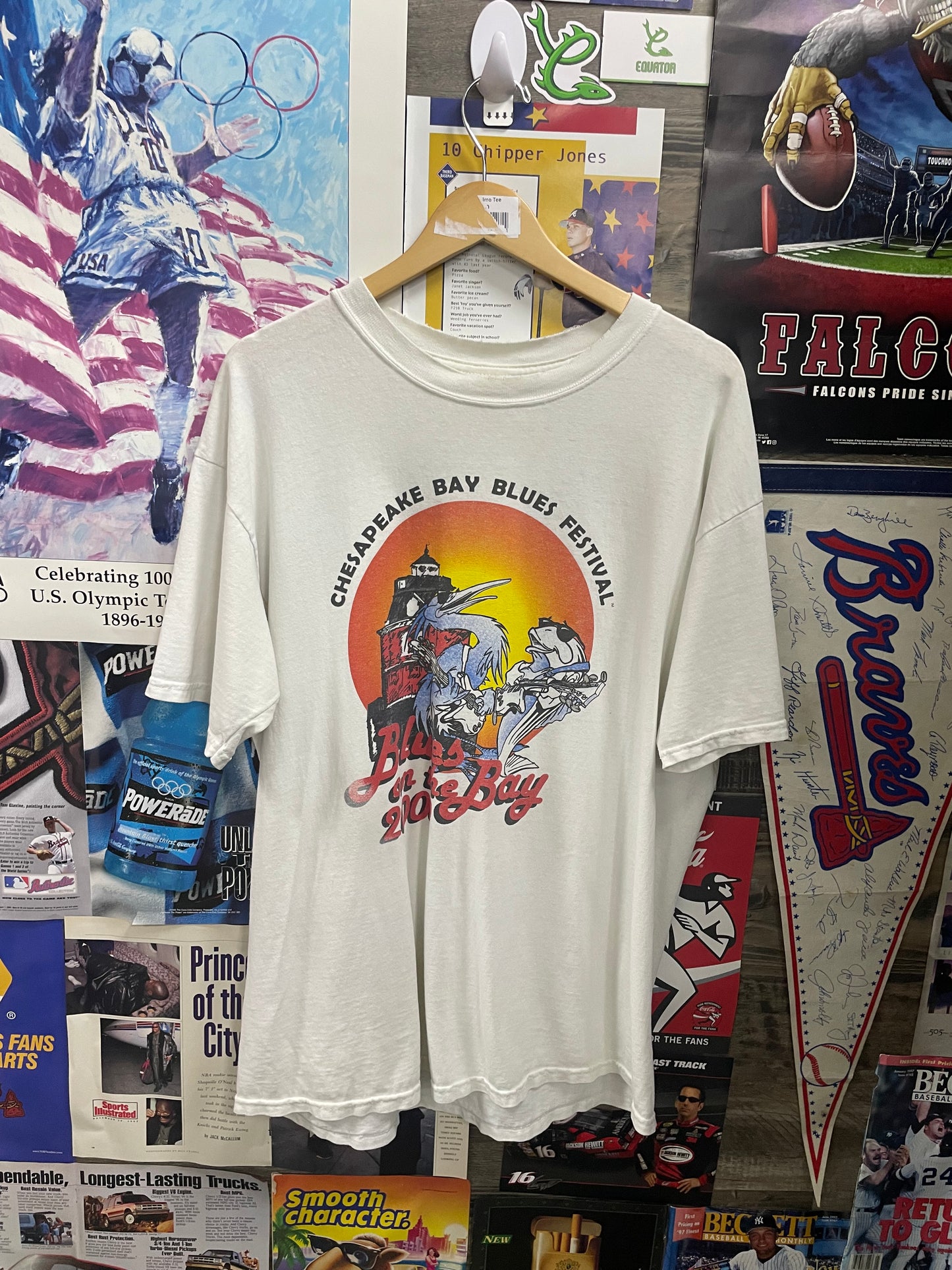 XL - Vtg  "Chesapeake Bay Blues Festival" Tee