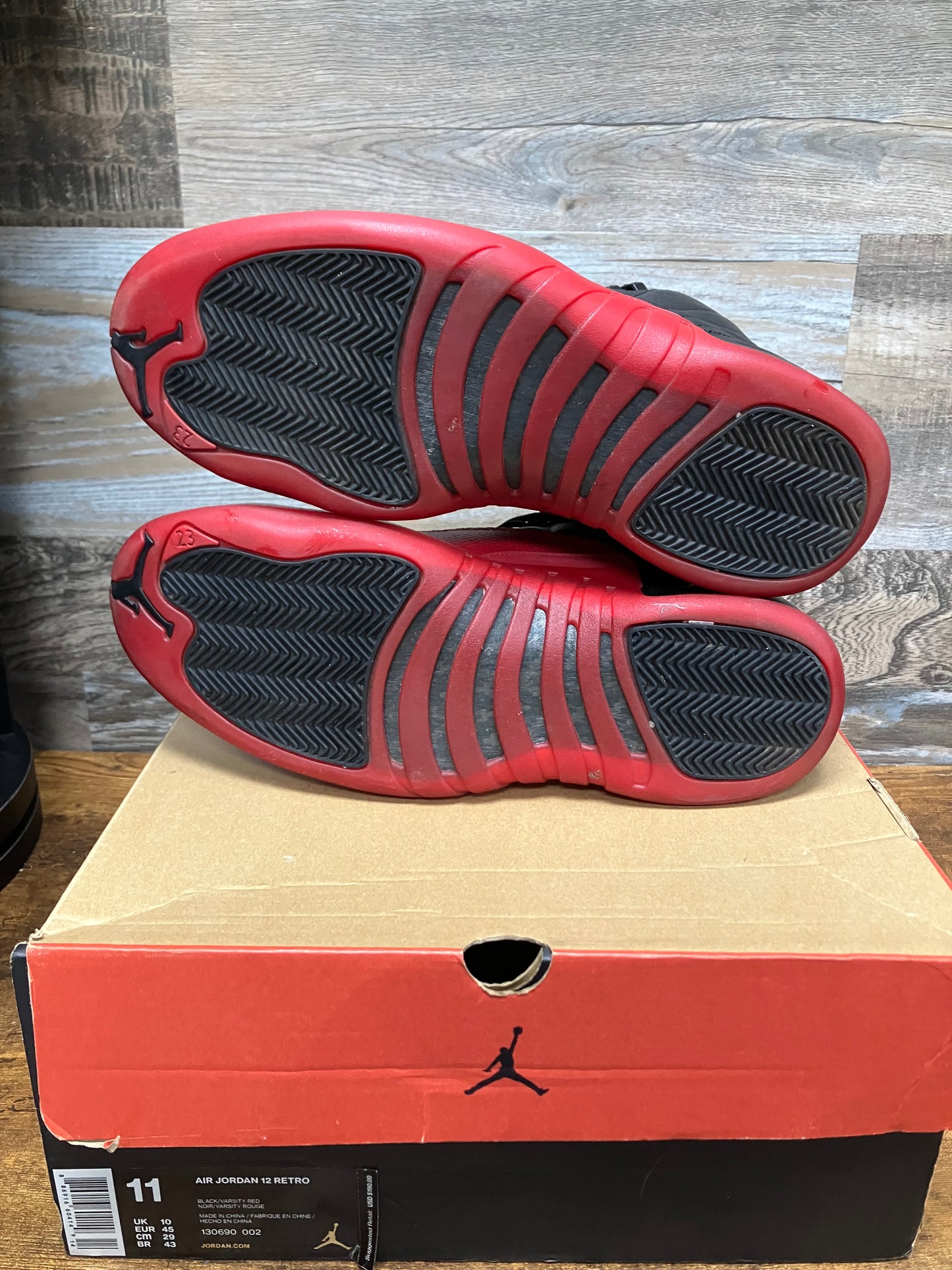 11 - Air Jordan 12 Retro Flu Game