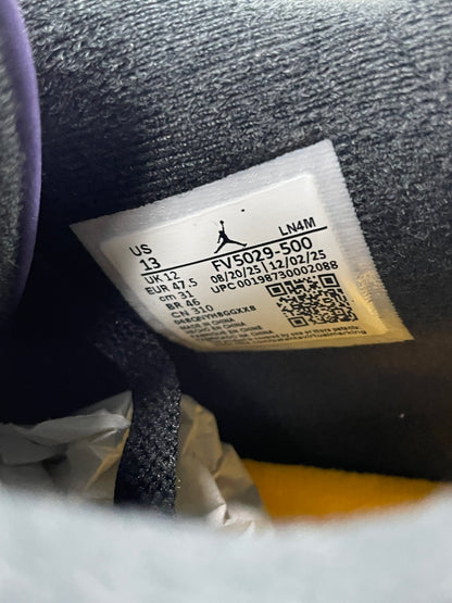 13 - Jordan 4 Lakers New