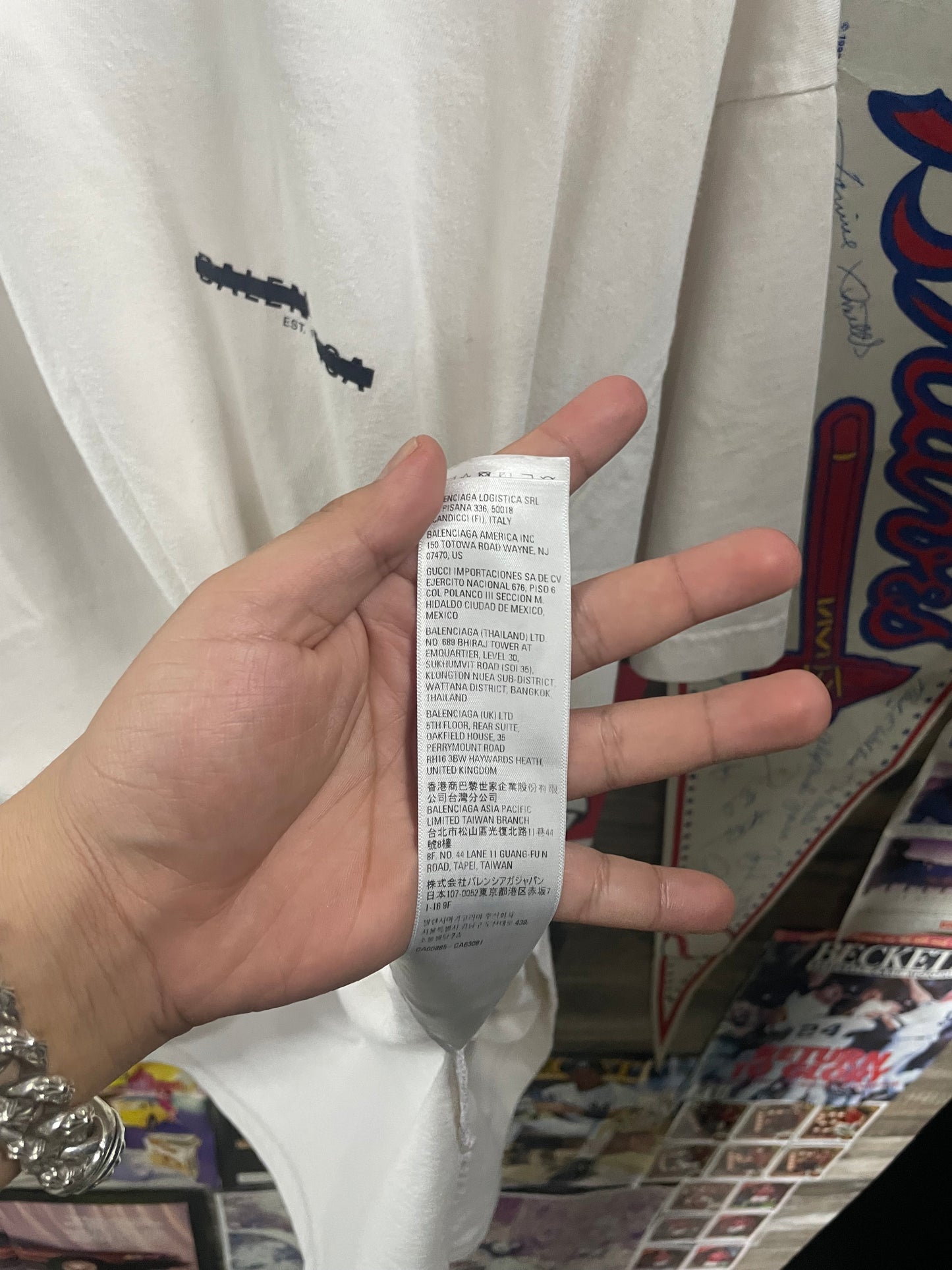 4 - Balenciaga Strike T-Shirt Oversized fit