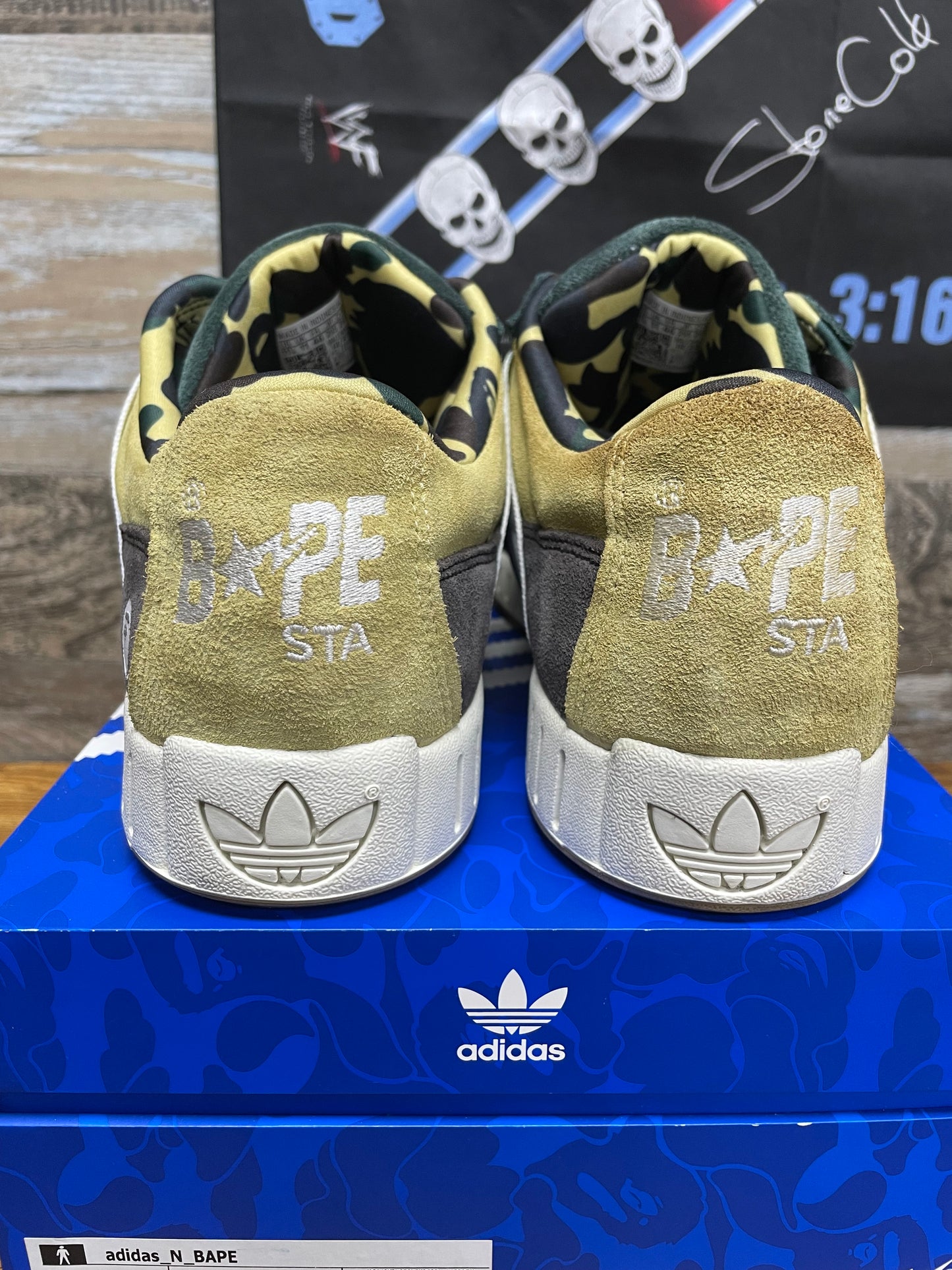 Adidas NRTN Bape Sand camo Size 11.5