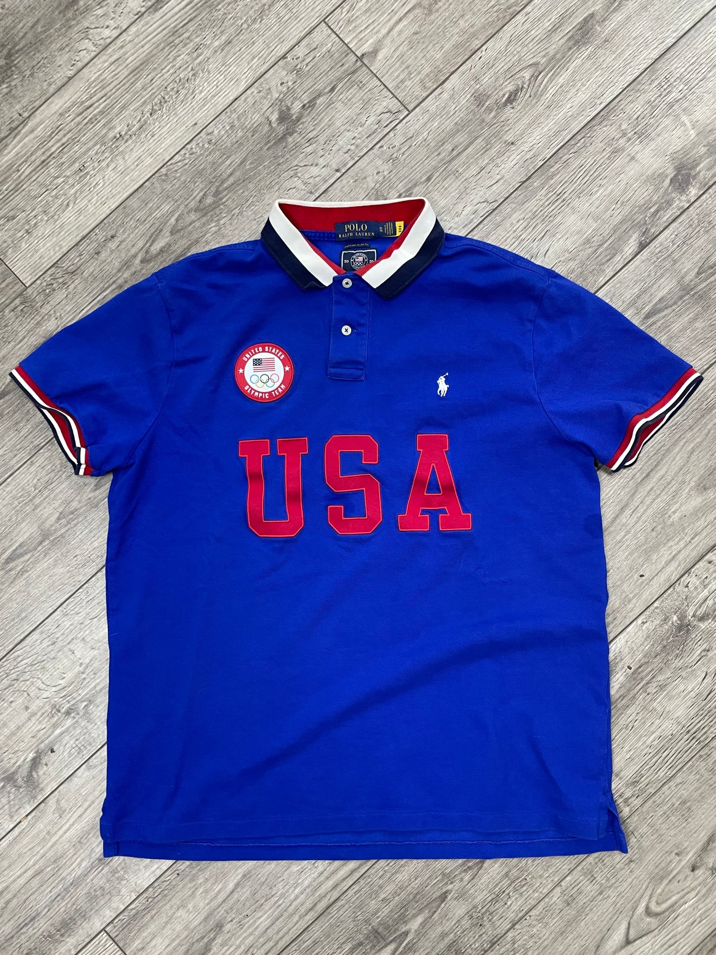 2020 Olympic Polo Ralph Lauren Polo Shirt XL