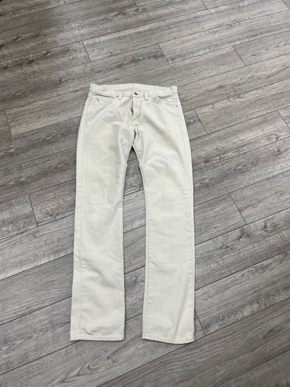 32/34 - Polo Ralph Lauren Hudson Bone Wash Straight slim Denim