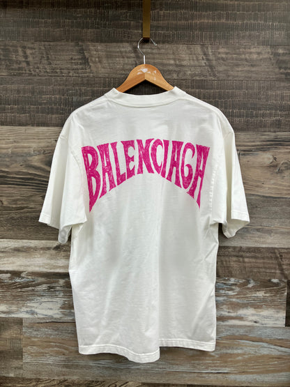 S - Balenciaga Paris Tropical T-Shirt