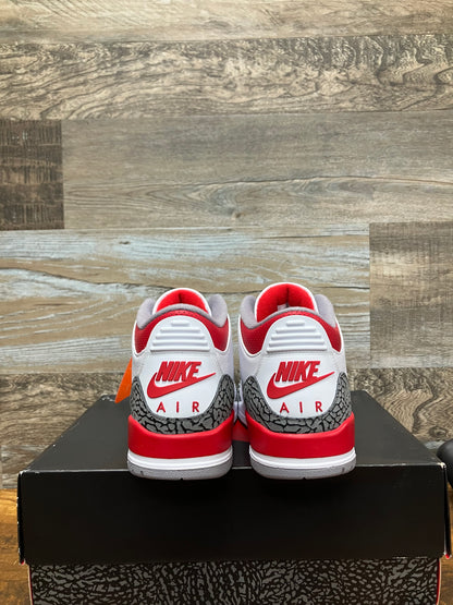 Air Jordan 3 Red Cement Size 11 New