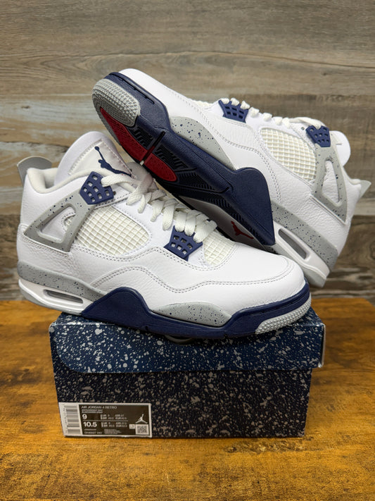 9 - Jordan 4 Midnight Navy New