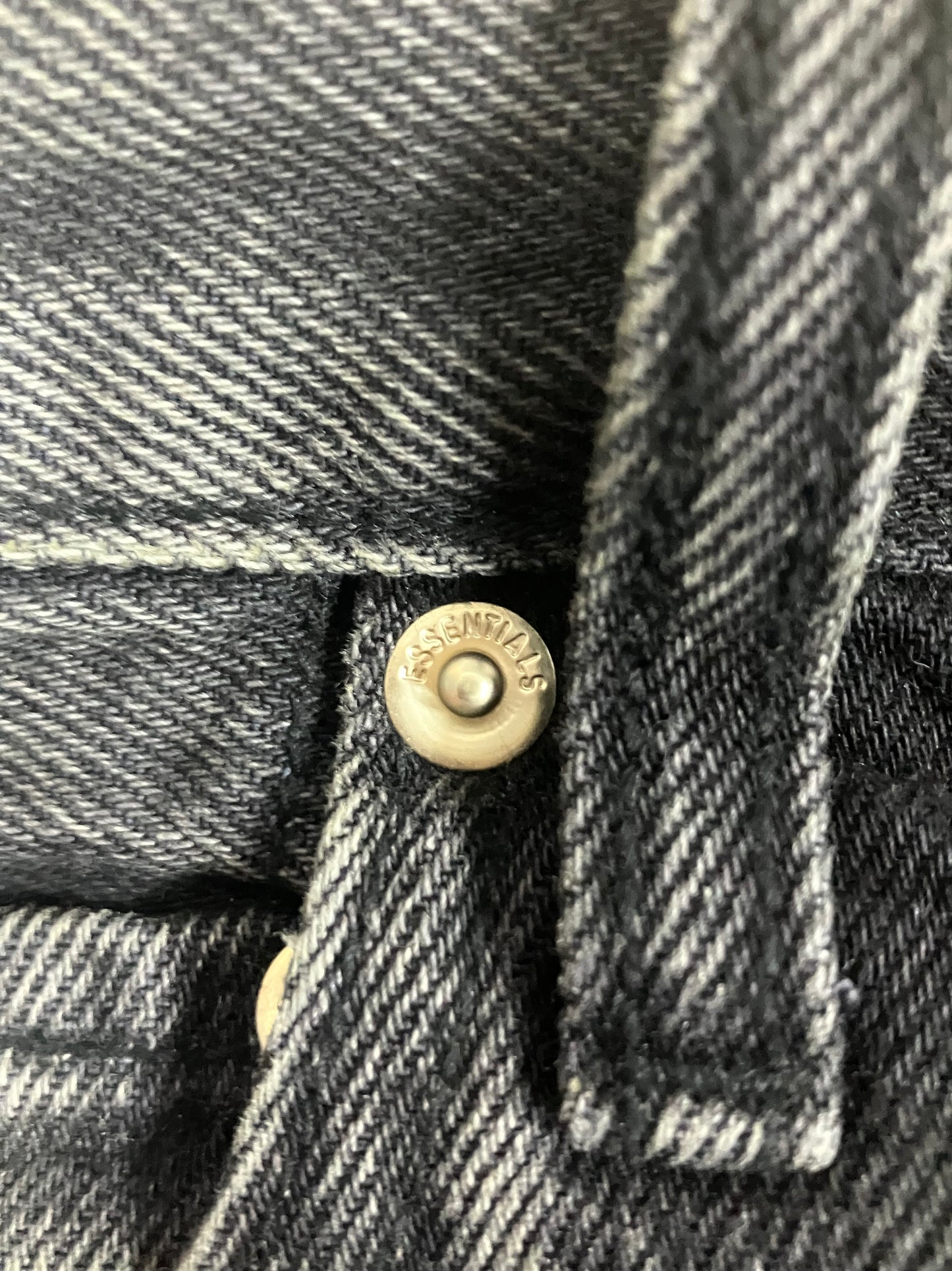 31 - Fear Of God Essentials Black Wash Denim