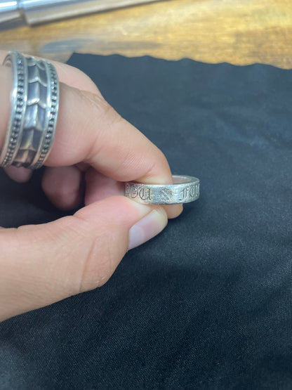 9 - Chrome Hearts “ Fuck You “ Ring