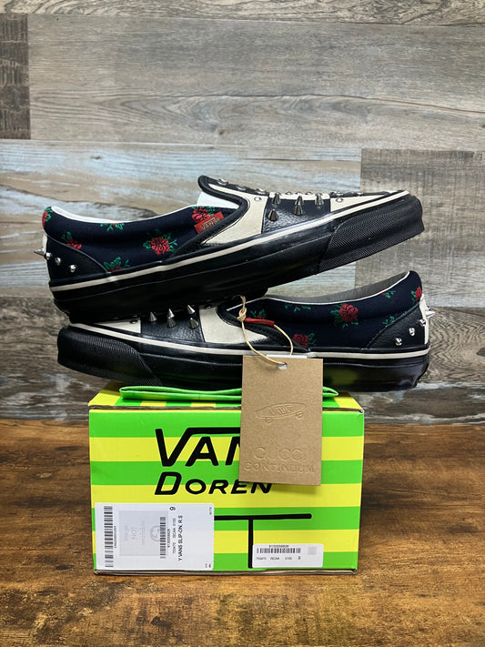 9-Gucci Vault Vans Slip On LS Patchwork