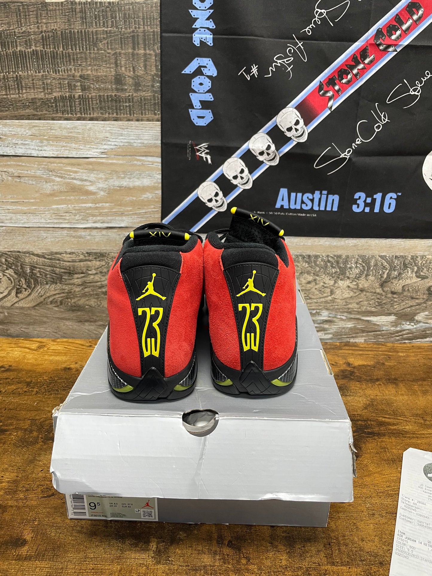 9.5 - Nike Air Jordan 14 Retro "Ferrari “