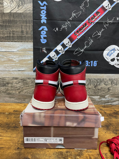 10 - Nike Air Jordan 1 Retro High OG "Black Toe Reimagined" sneaker