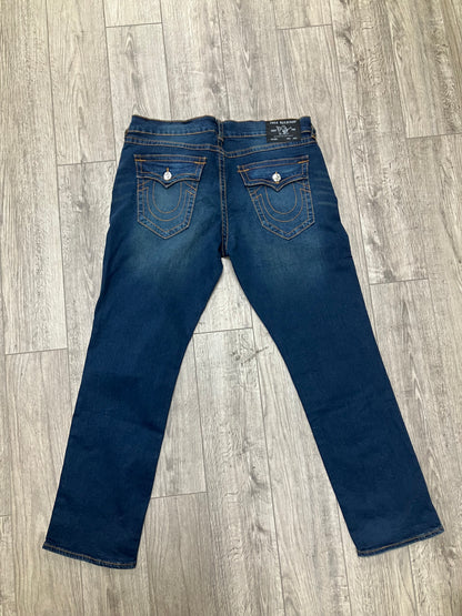 True Religion Navy Faded Jeans 38