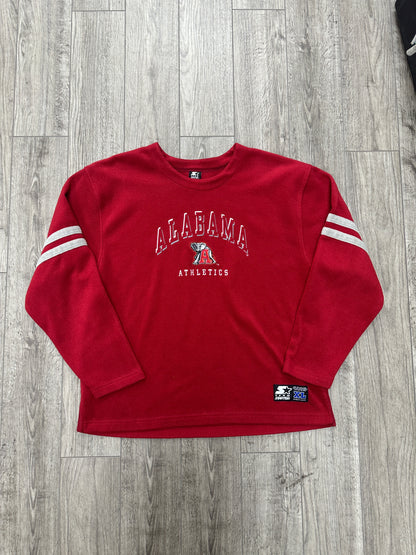 Alabama Starter Fleece Crewneck Size XL
