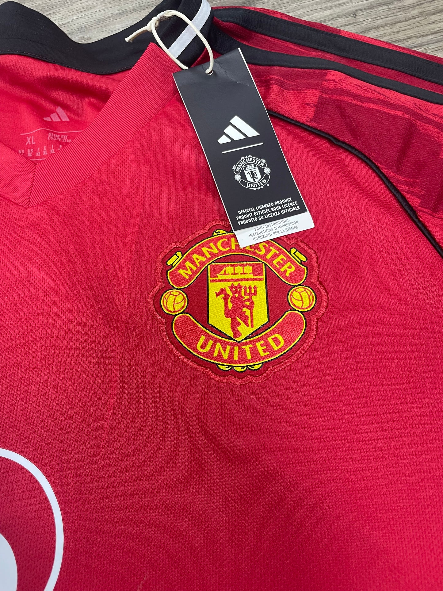 XL - Adidas Manchester United 2025/2026 Home Jersey