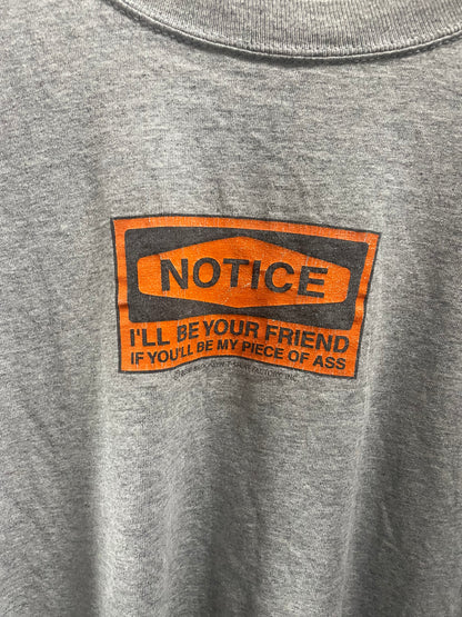 XL - Vtg Notice Tee