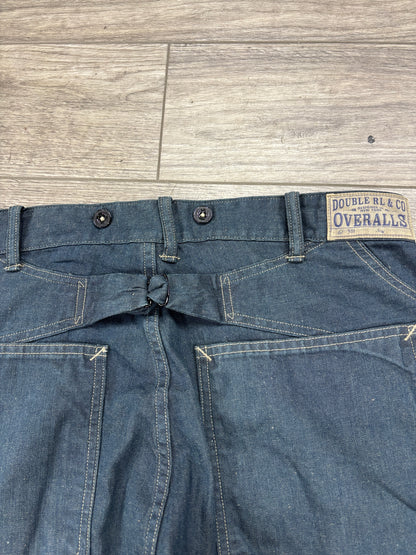 33x32 RRL buckleback denim carpenter pants